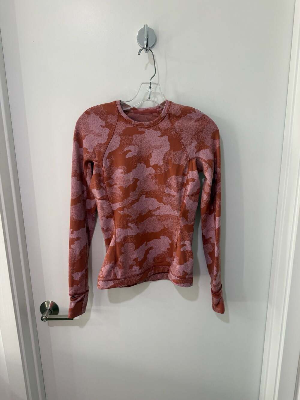 Lululemon It's Rulu Run Half-Zip Long Sleeve Pullover in Heritage Speckle Camo